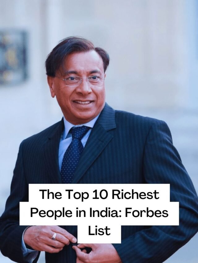 Top 10 richest people in India